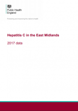 Hepatitis C in the East Midlands: 2017 data